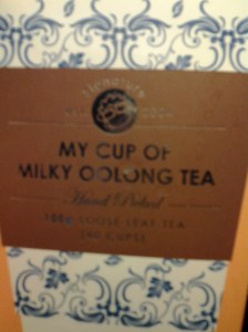 My cup of Milky Oolong
