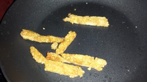 Fried Tempeh